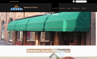 branda web sitesi tasarımı