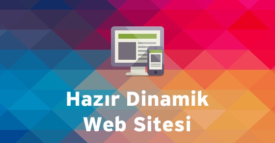 Hazır Dinamik Web Sitesi
