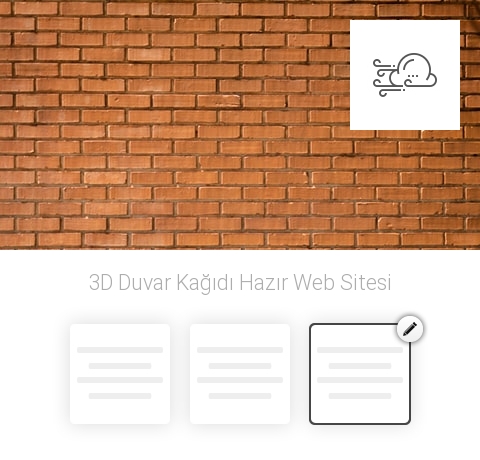 3D Duvar Kağıdı Hazır Web Sitesi