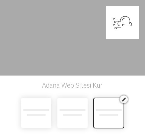 Adana Web Sitesi Kur