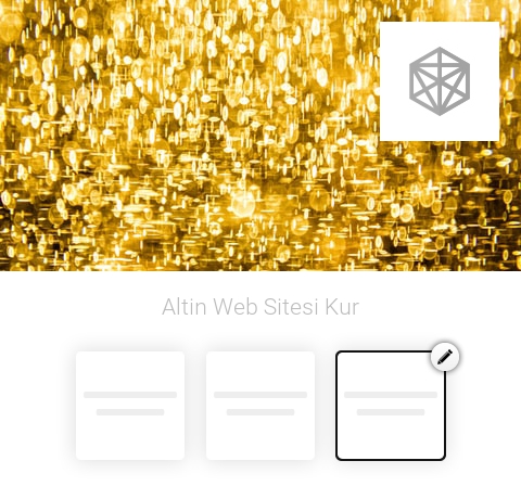 Altın Web Sitesi Kur