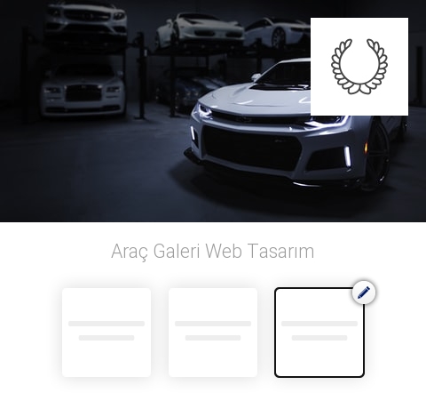 Araç Galeri Web Tasarım