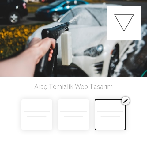 Araç Temizlik Web Tasarım