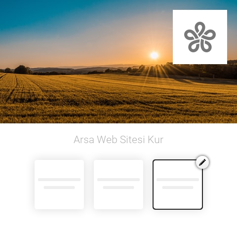 Arsa Web Sitesi Kur