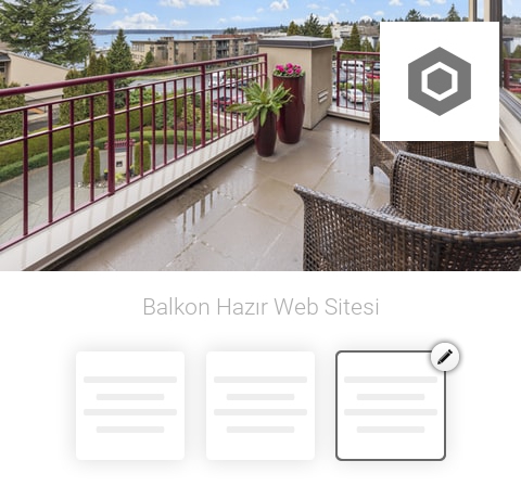 Balkon Hazır Web Sitesi