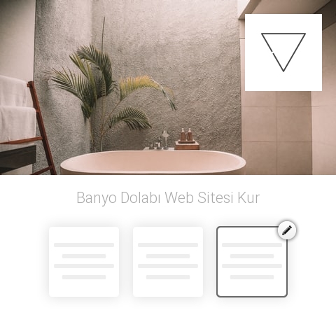 Banyo Dolabı Web Sitesi Kur