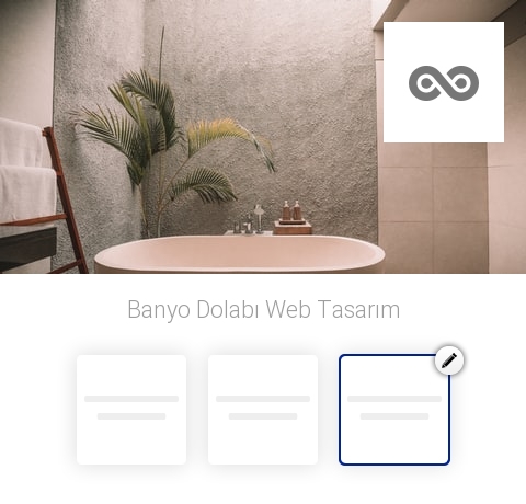 Banyo Dolabı Web Tasarım