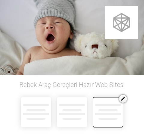 Bebek Araç Gereçleri Hazır Web Sitesi