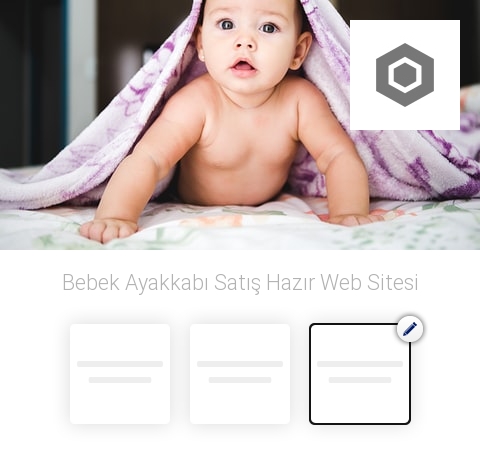 Bebek Ayakkabı Satış Hazır Web Sitesi