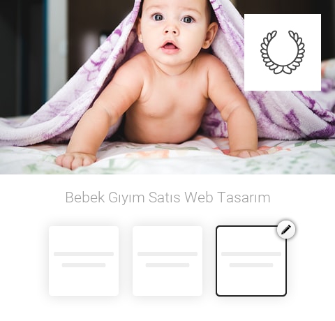 Bebek Giyim Satış Web Tasarım