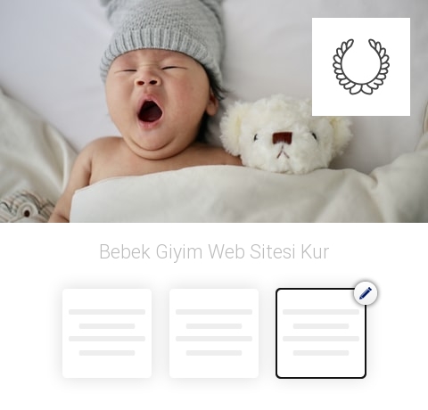 Bebek Giyim Web Sitesi Kur