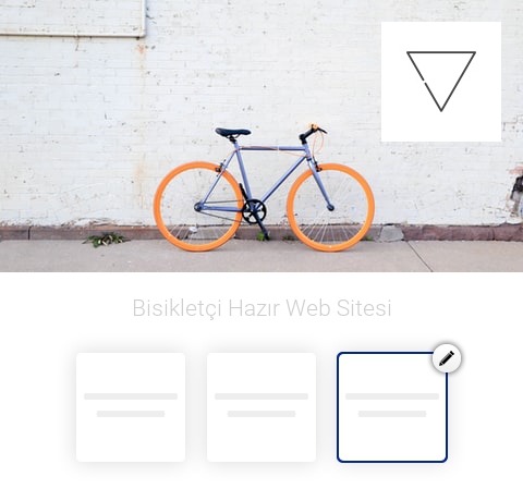 Bisikletçi Hazır Web Sitesi