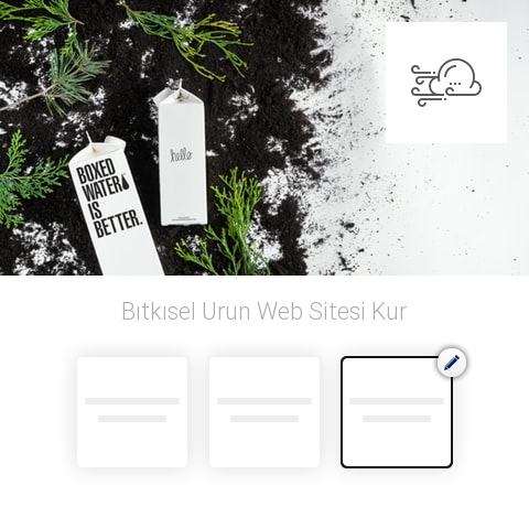 Bitkisel Ürün Web Sitesi Kur