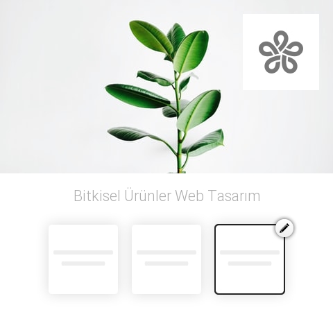Bitkisel Ürünler Web Tasarım