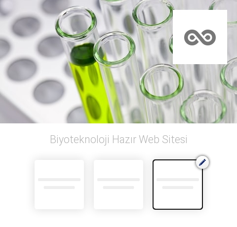 Biyoteknoloji Hazır Web Sitesi