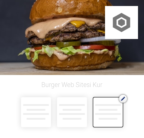 Burger Web Sitesi Kur
