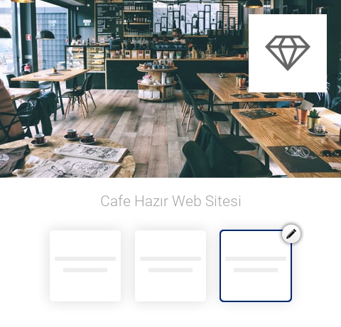 Cafe Hazır Web Sitesi