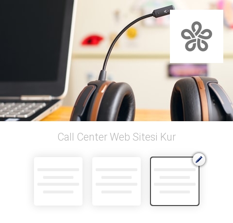 Call Center Web Sitesi Kur