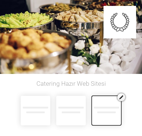 Catering Hazır Web Sitesi