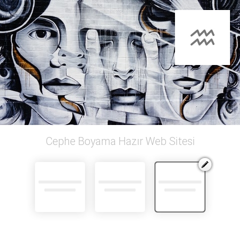 Cephe Boyama Hazır Web Sitesi