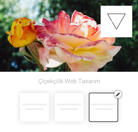 Çiçekçilik Web Tasarım