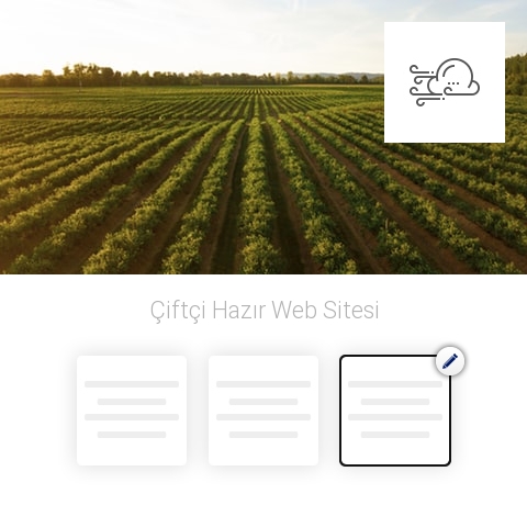 Çiftçi Hazır Web Sitesi