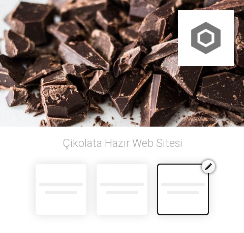 Çikolata Hazır Web Sitesi