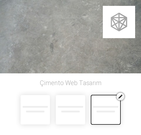 Çimento Web Tasarım