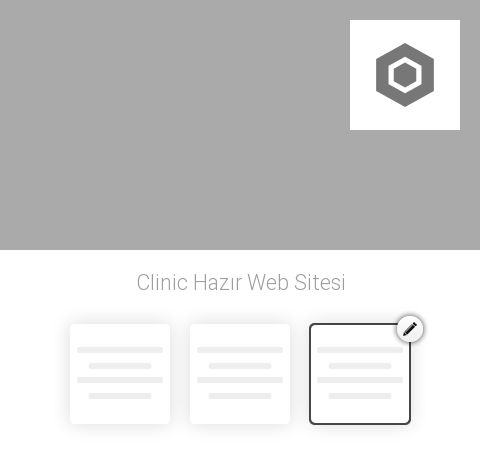 Clinic Hazır Web Sitesi