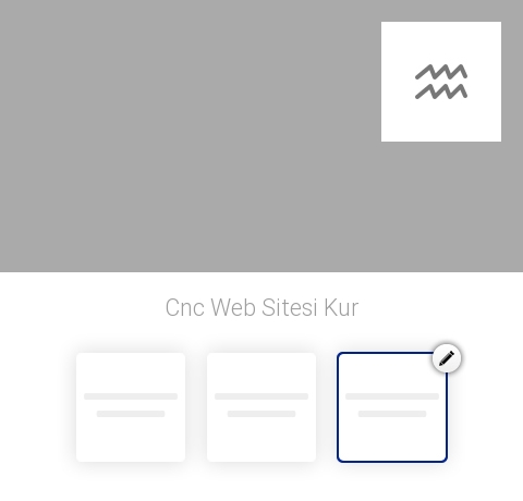 Cnc Web Sitesi Kur