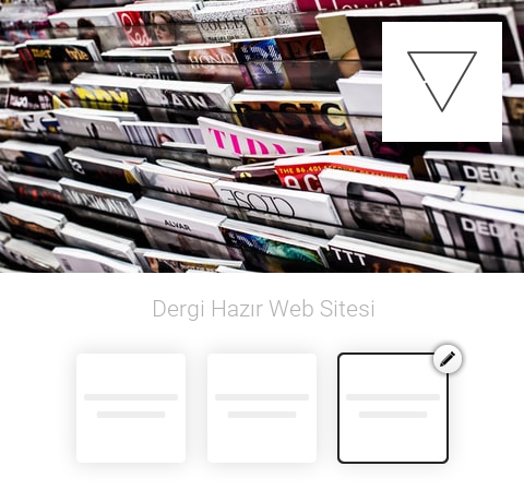 Dergi Hazır Web Sitesi