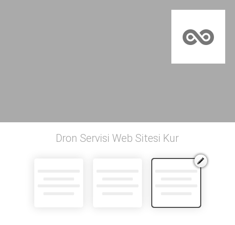 Dron Servisi Web Sitesi Kur