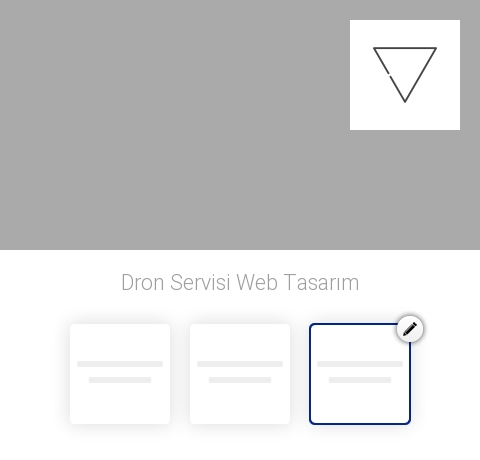Dron Servisi Web Tasarım