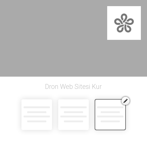 Dron Web Sitesi Kur