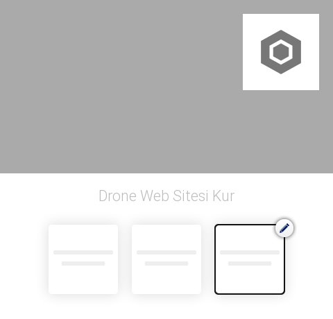 Drone Web Sitesi Kur