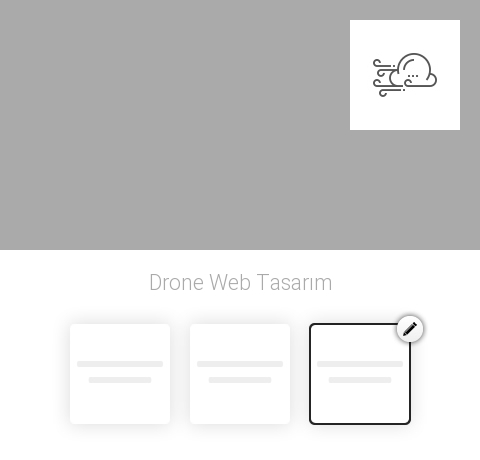 Drone Web Tasarım