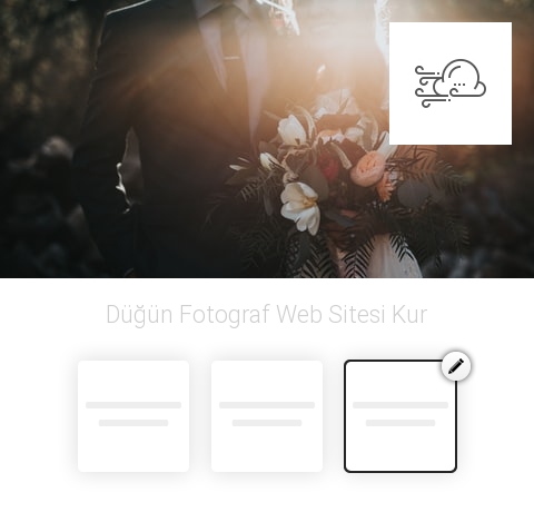 Düğün Fotograf Web Sitesi Kur
