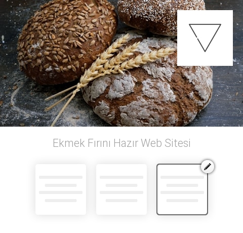 Ekmek Fırını Hazır Web Sitesi