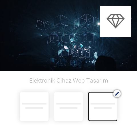 Elektronik Cihaz Web Tasarım