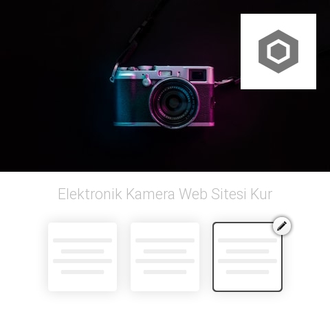 Elektronik Kamera Web Sitesi Kur