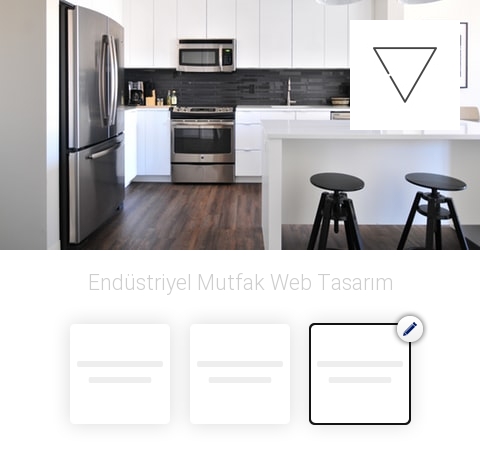 Endüstriyel Mutfak Web Tasarım