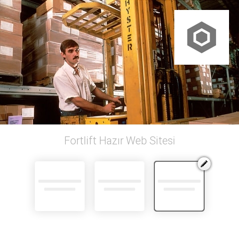 Fortlift Hazır Web Sitesi