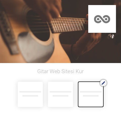Gitar Web Sitesi Kur