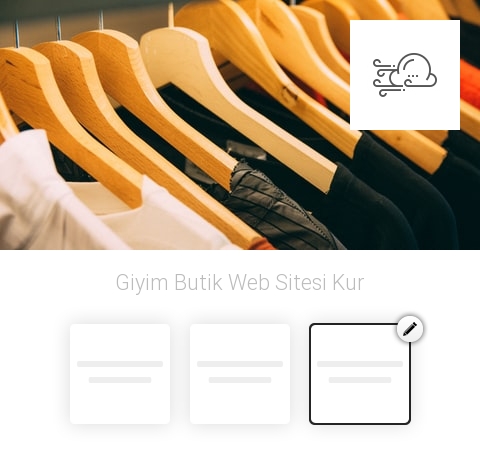 Giyim Butik Web Sitesi Kur