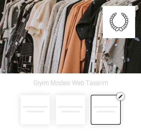 Giyim Modası Web Tasarım