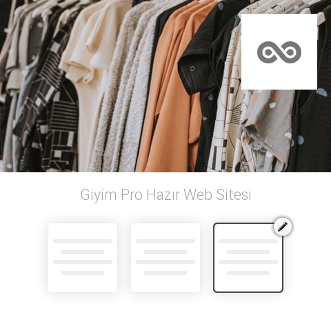 Giyim Pro Hazır Web Sitesi