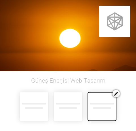 Güneş Enerjisi Web Tasarım