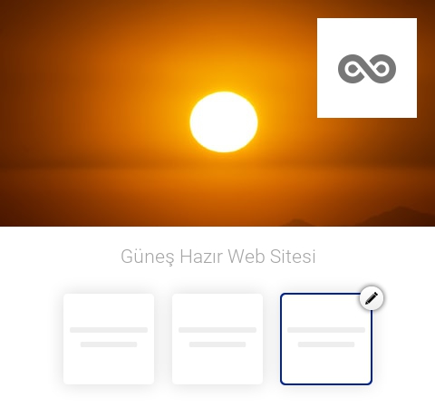 Güneş Hazır Web Sitesi