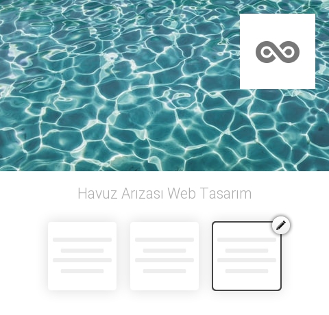 Havuz Arızası Web Tasarım