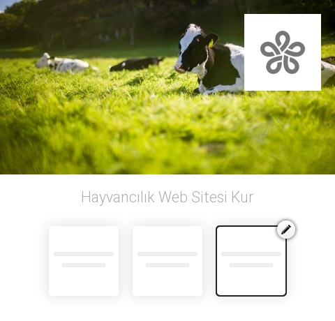 Hayvancılık Web Sitesi Kur